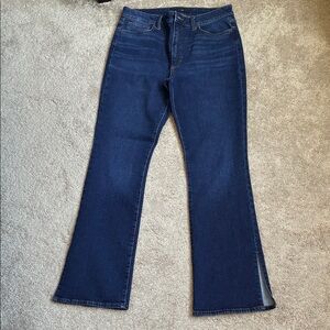 Joe's Jeans Dark Blue Flare & Wide Leg